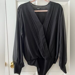 Express Black Body Suit